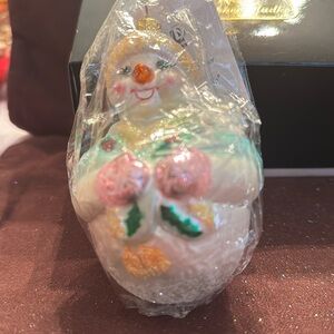 🐈‍⬛ Christopher Radko ornament EUC “Jolly Wrap Jr”